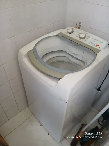 Máquina lavar brastemp 9kg supernova com defeito 