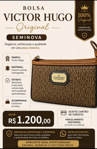 BOLSA VICTOR HUGO ORIGINAL