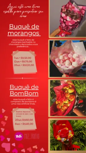 Doces para presentear no dia dos namorados