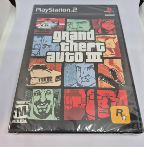 Gta III Lacrado Ps2 Original 