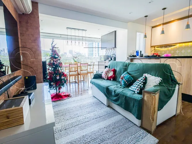 Apartamento mobiliado 84m² à venda em Pinheiros na Av. Eusébio Matoso com 2 vagas