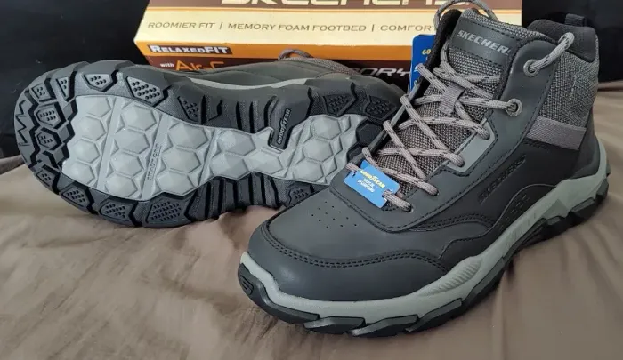 Bota masculina n. 39 RelaxedFit Air Cooled Memory Foam Skechers Goodyear nova ñ Salomon