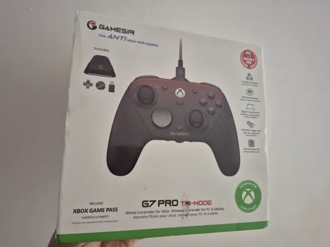 Controle - GameSir G7 Pro - Preto - NOVO LACRADO