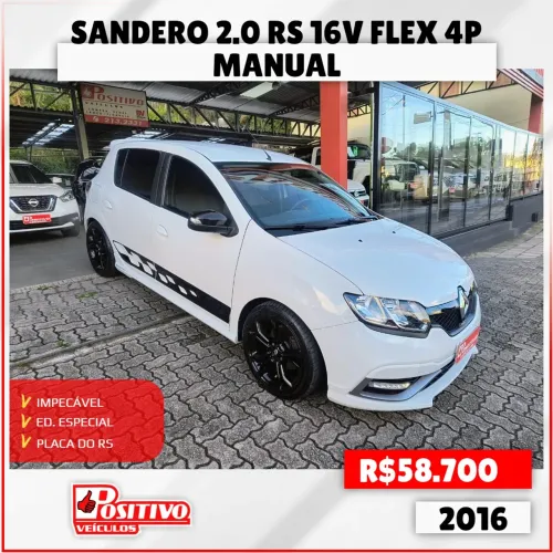 Renault Sandero Sport RS 2.0 Hi-power 16V 5P 2016