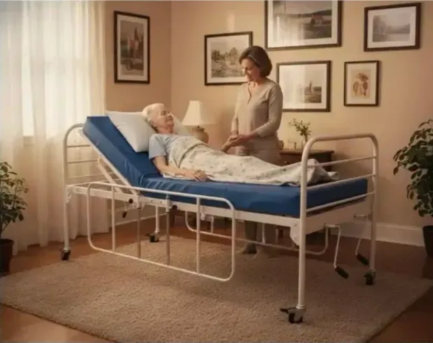Cama hospitalar manual usada