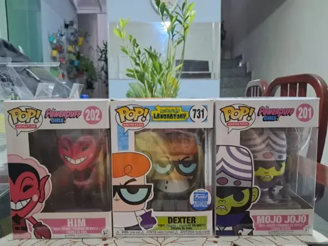 Mojo Jojo #201, Him #202 & Dexter #731 - Conforme fotos