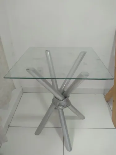 Mesa de centro/varanda de vidro