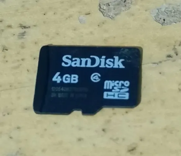 Memória para celular, câmera de segurança é eletrônicos Cartão Micro SD TF 4GB