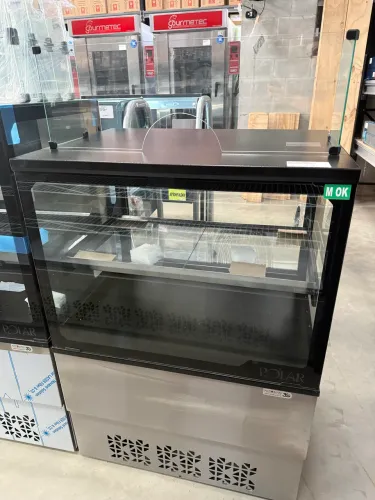 NBCX-080I VITRINE CAIXA GOURMET INOX 0,80M - POLAR