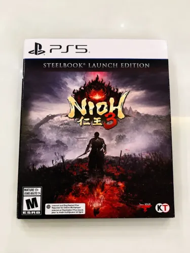 Nioh 3 PS5 Steelbook Launch Edition | Edição Especial Completa