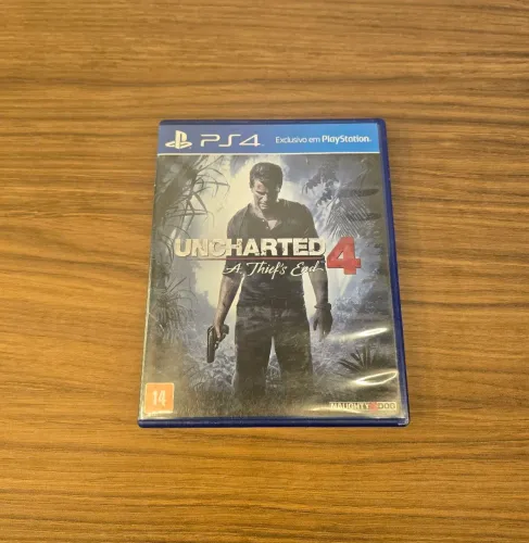 JOGO UNCHARTED 4 PS4
