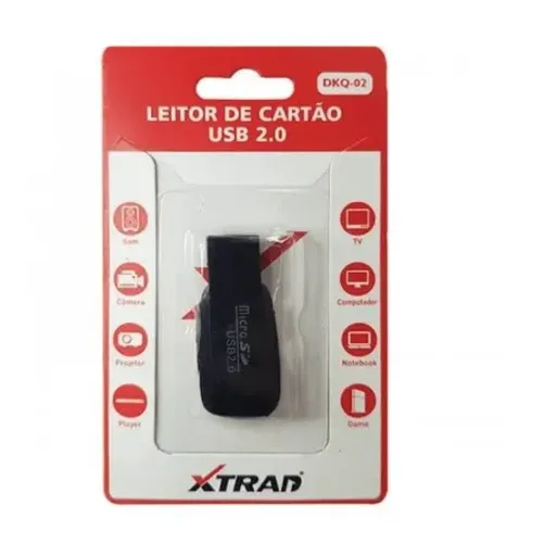 Leitor de Cartão memória usb