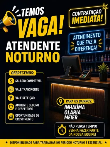 Atendente Delivery 