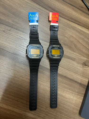 02 RELÓGIOS AQUA GP477 BOLSONARO R$79,00 cada