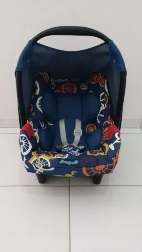 Bebê conforto Burigotto Bike azul 