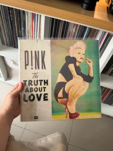 Vinil LP Pink (P!nk) Truth About Love PRETO LACRADO