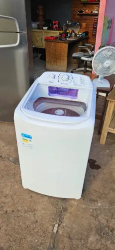 maquina Electrolux faz tudo 12kg cesto inox semi nova funcionando perfeitamente ((ENTREGO