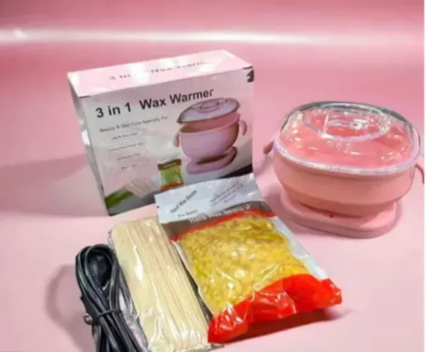Máquina Aquecedor De Cera De Silicone, Quente, Dobrável 110v