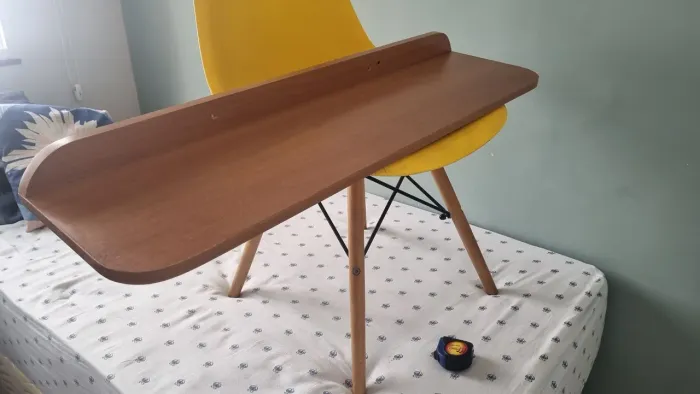 Prateleira de Madeira MDF com Aba Traseira