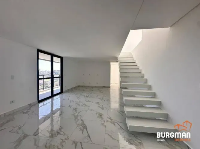 Cobertura Duplex com 3 dormitórios para alugar, 129 m² por R$ 5.400,00/mês - Fanny - Curit