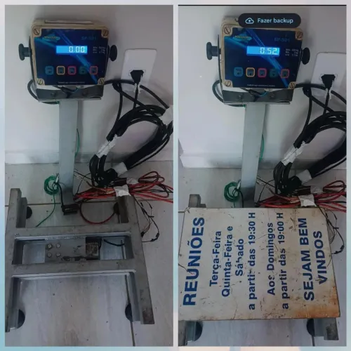 Desapego balança de plataforma pesa até 500kl