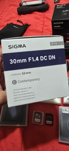 Lente Sigma 30mm F 1.4 E-MOUNT SONY
