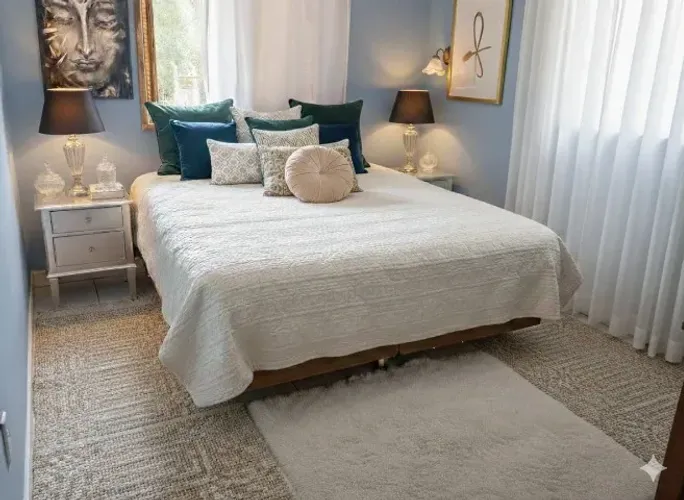 Cama Box casal, King Simmons molas ensacadas 18 cm. (Aceito cartão)Viamão