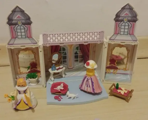 playmobil princesas - box secreto castelo da princesa - 5419