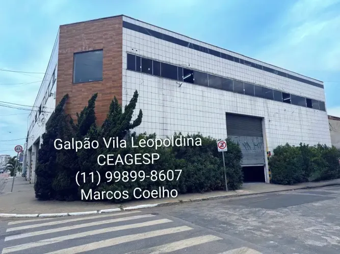 Imóvel para aluguel possui 1440 metros quadrados em Vila Leopoldina - São Paulo - SP