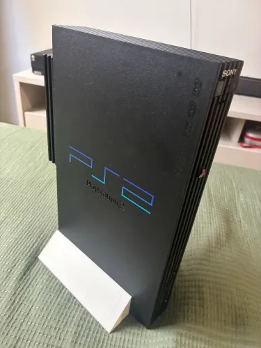 PlayStation 2 fat translúcido com HDMI da PixelFx