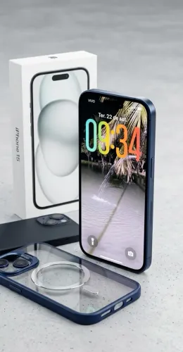 iPhone 15[256GB] impecável na caixa,saúde da bateria [91%]