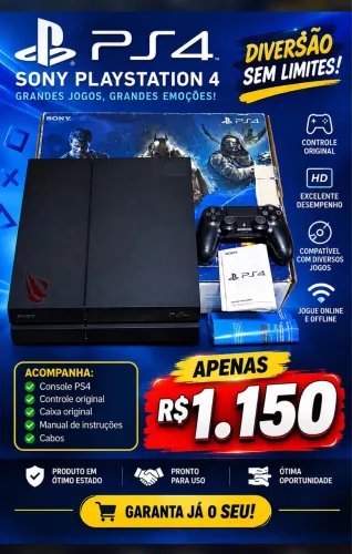Vendo esse PS4