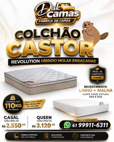 Colchão casal