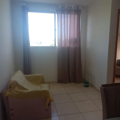 Apartamento 2 quartos, mobiliado, portaria 24 h e lazer completo