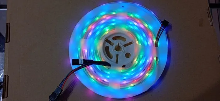 Fita de led 3D colorida 5M muitos efeitos Nova  