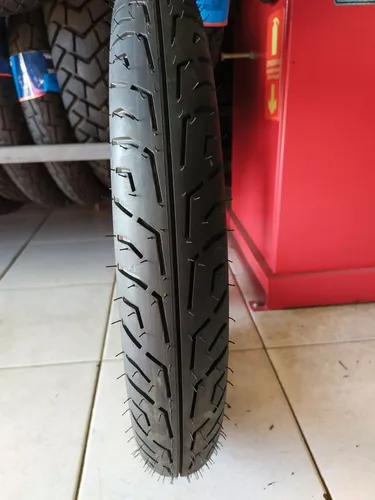 Pneu moto 80 100 18 vipal sem câmara