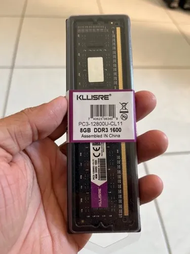 Memória ddr3 8gb pc 1600 lacrada
