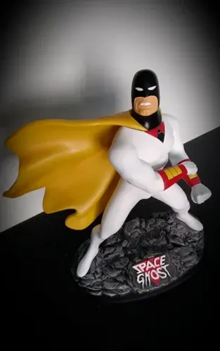 Space ghost 30 cm. Estátua de resina. 