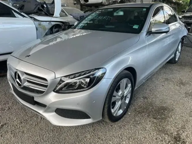Mercedes C180 1.6 Turbo 2019 Retrovisor Capo Farol Lanterna Airbag Motor Porta Sucata