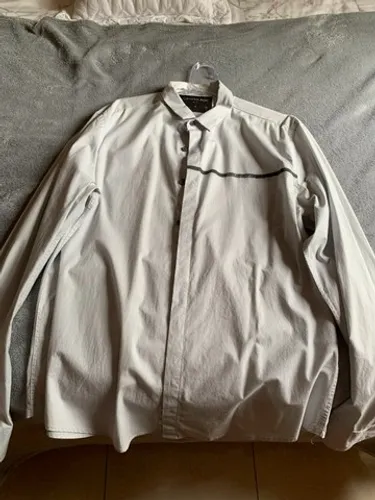 Camisa Calvin Klein Jeans - cinza claro - G