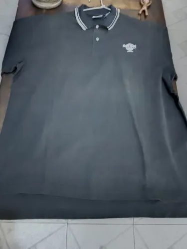 Camiseta Polo Hard Rock Cafe - Tamanho XXL