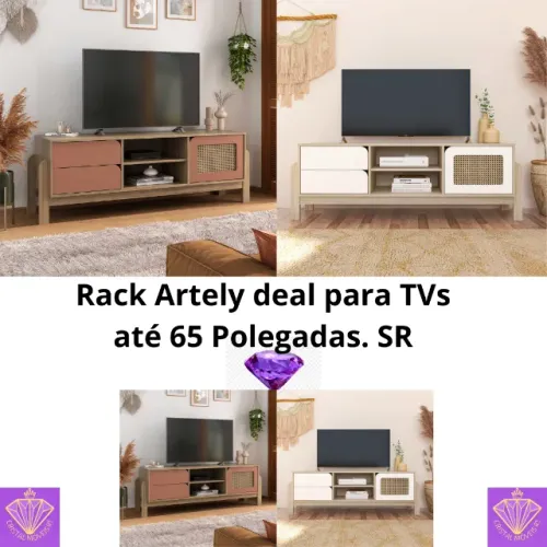 Rack Artely TVs até 65 Polegadas. SR