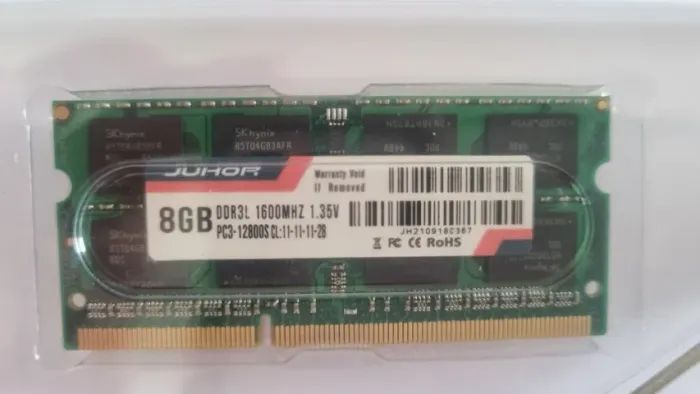 Memória DDR3L 1600 JUHOR 8GB