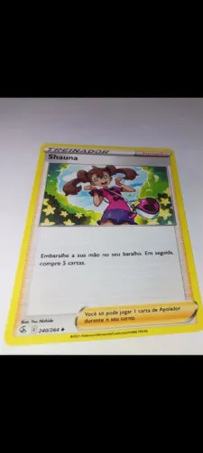 Carta pokémon original copag nova 