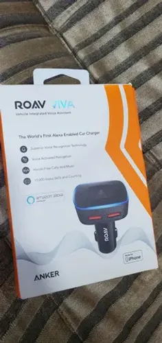 Roav Viva Anker (similar Echo Auto Amazon - Alexa para veículos)