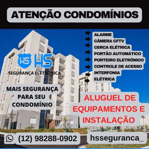 Segurança Eletrônica para Condomínios - HS Segurança