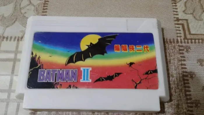 Cartucho Batman Return Of The Joker 60 pinos para sistema Nintendo Nes Nintendinho