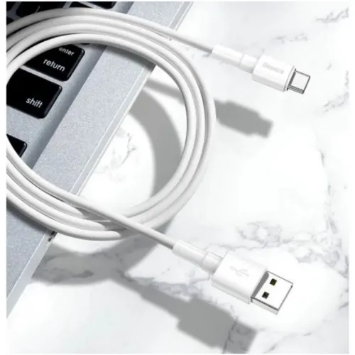 Cabo USB tipo c 2 metros Branco 