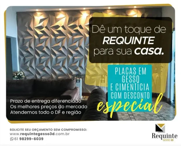 Promoção Gesso 3D