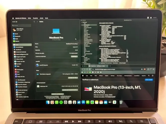 MacBook Pro 13" M1 8+512